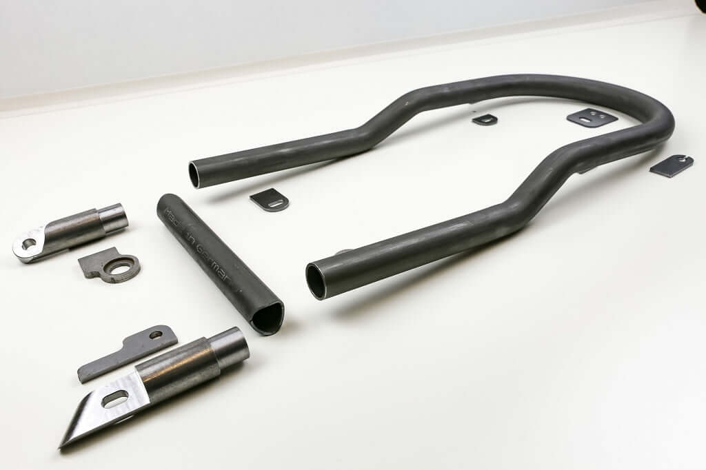 BMW R65 R80 R100 Monolever Modelle Heckrahmen m. Stufe freitrag. Customizing Kit