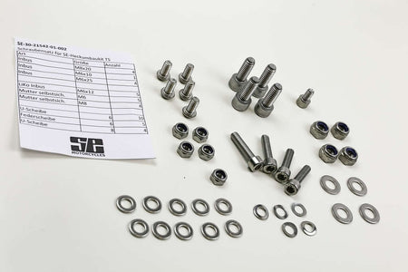 Set viti in acciaio inox per kit di conversione codone SE BMW Twinshock