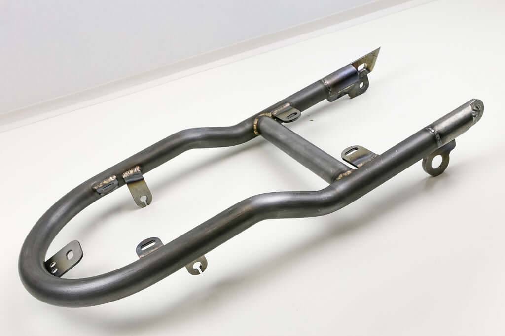 Telaio posteriore BMW R65 R80 R100 Monolever, versione corta monoposto, autoportante, con omologazione TÜV