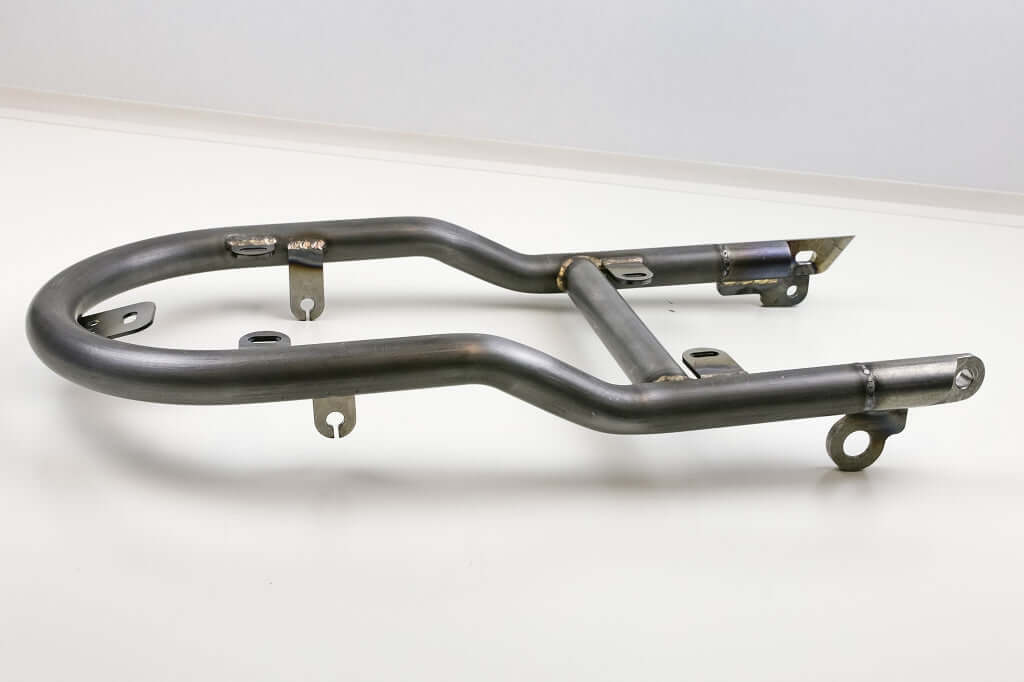 Telaio posteriore BMW R65 R80 R100 Monolever, versione corta monoposto, autoportante, con omologazione TÜV