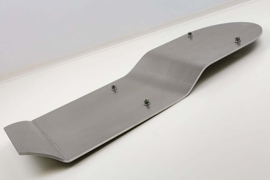 Plaque de base de selle 550 mm pour cadre arrière SE avec marche, courte et autoportante