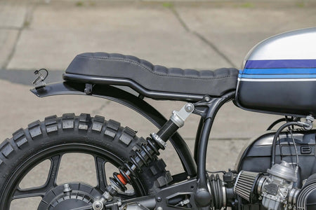 BMW R65 R80 R100 モノレバー用 1人乗りステップ付きリアコンバージョンキット（自立型、TÜV認証取得済み）