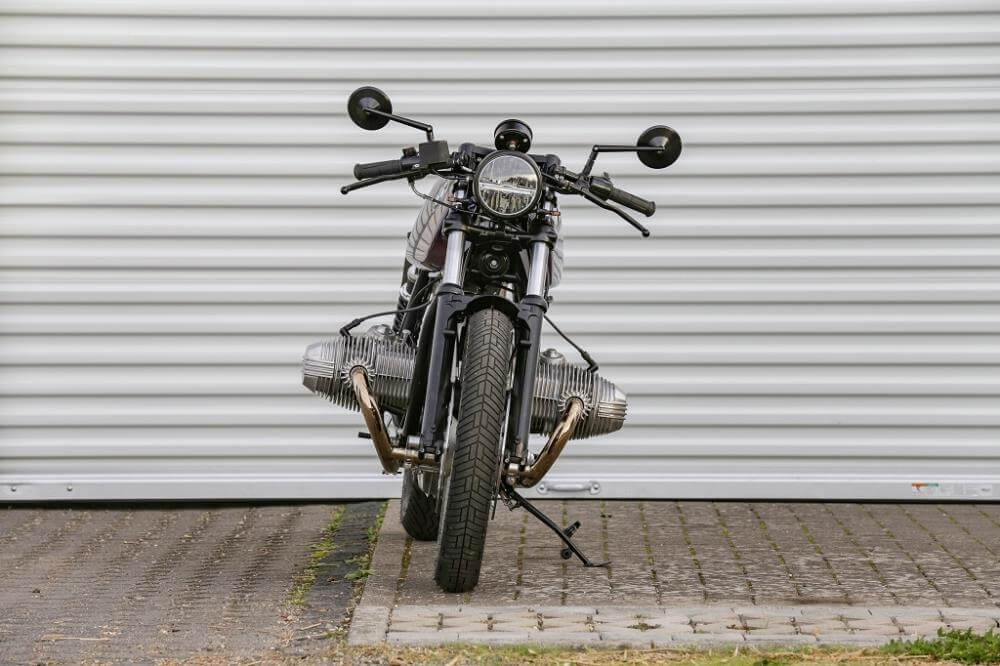 BMW R 80 Monolever Cafe Racer Motorrad-Umbau im Kundenauftrag