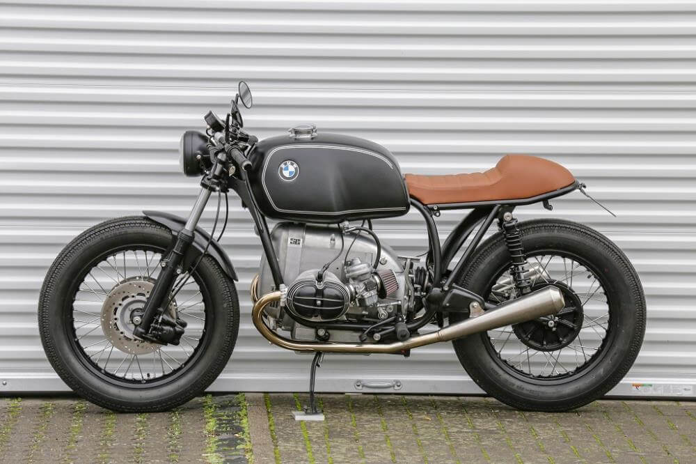 BMW R75 R80 R90 R100 Twinshock 1-person cafe racer rear conversion kit with TÜV approval