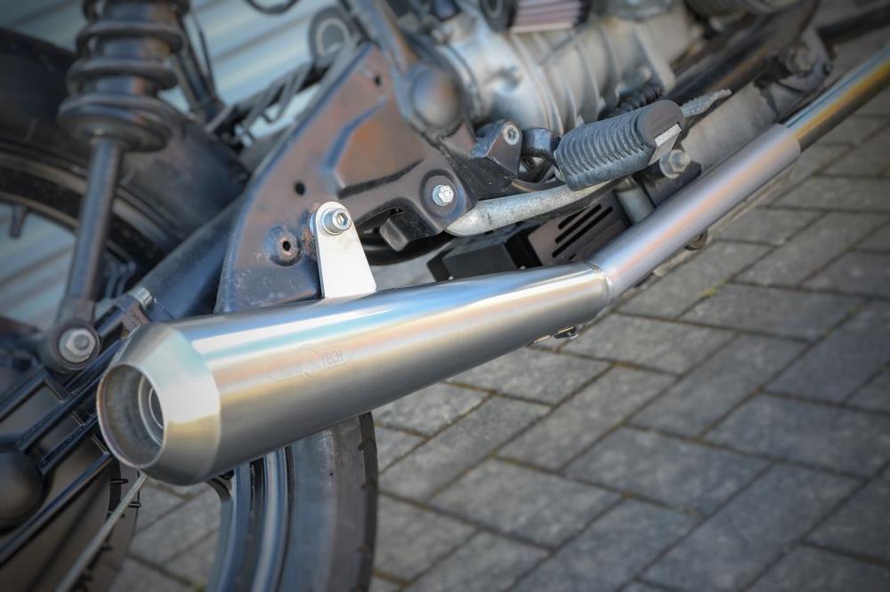 BMW R65 R80 R100 Monolever 2-2 Auspuff für originale Befestigung mit ABE