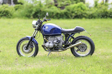 BMW R100 R Cafe Racer Umbau blue