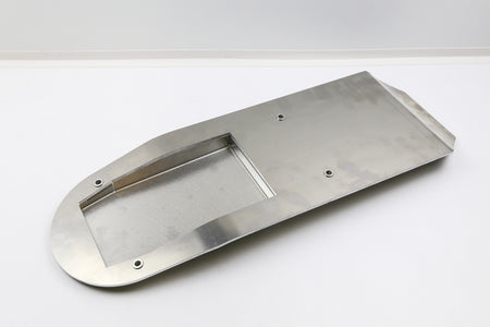 Seat base plate 600mm with lip for SE rear frame