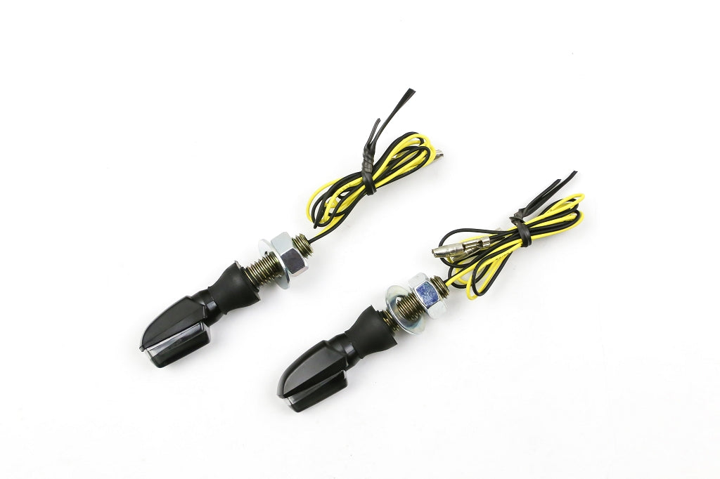LED Motorrad Blinker, schwarz getönt