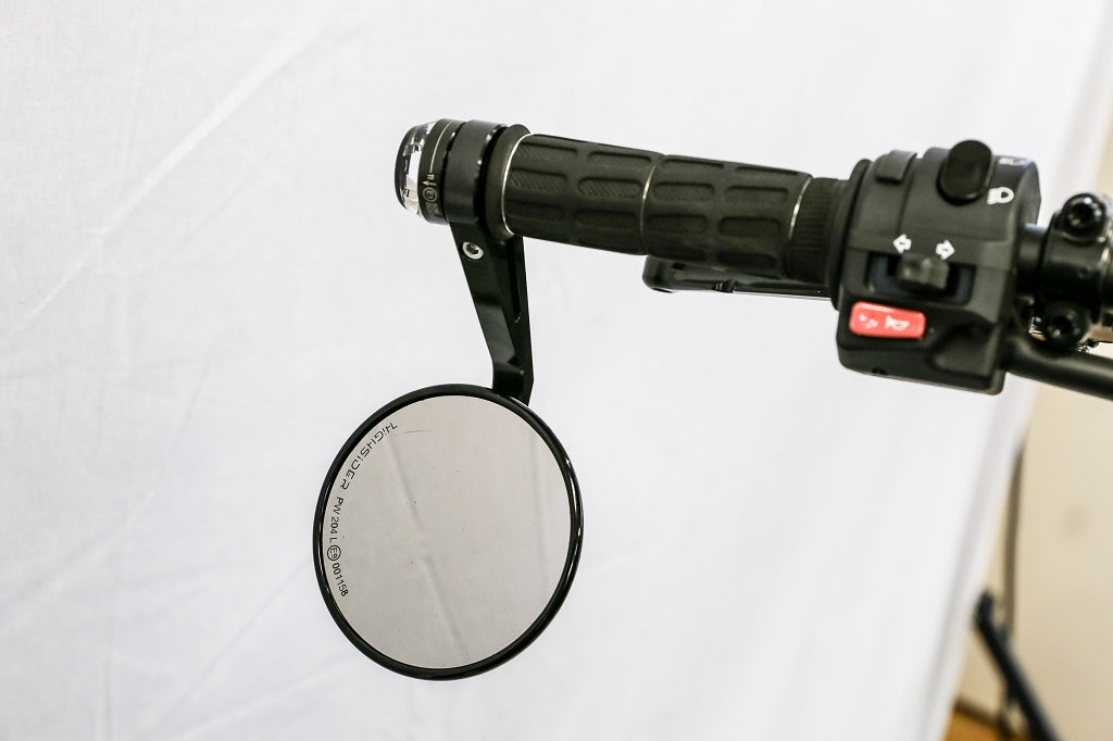MONTANA handlebar end mirror, can be used on the left or right