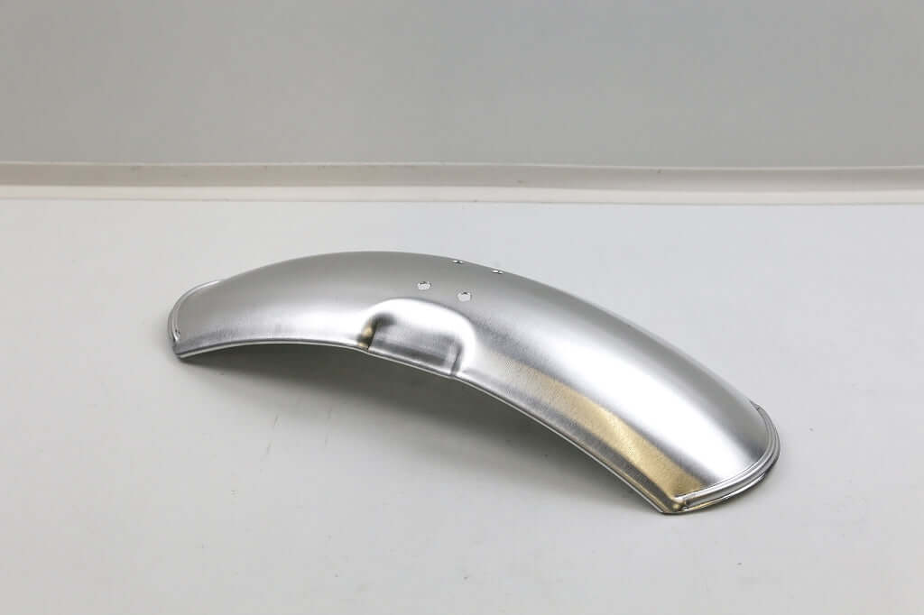 BMW R nineT aluminum front fender, mounts under fork stabilizer, length 380mm, width 114mm