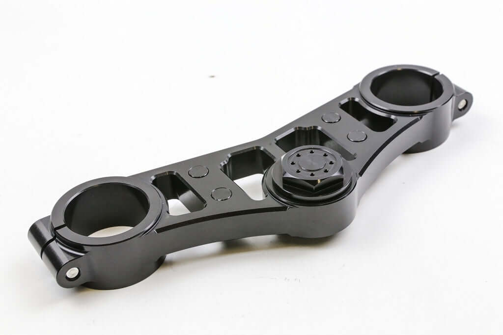 BMW R80R R100R Paralever 41mm triple clamp for clip-on handlebars with TÜV approval