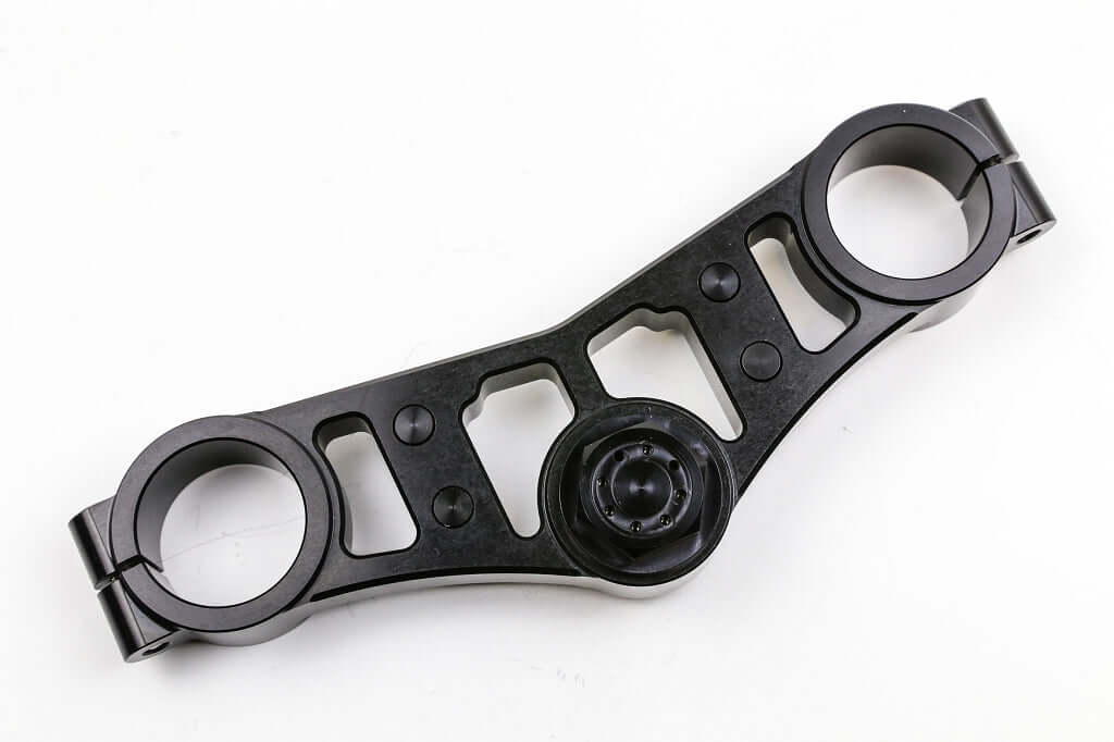 BMW R80R R100R Paralever 41mm triple clamp for clip-on handlebars with TÜV approval