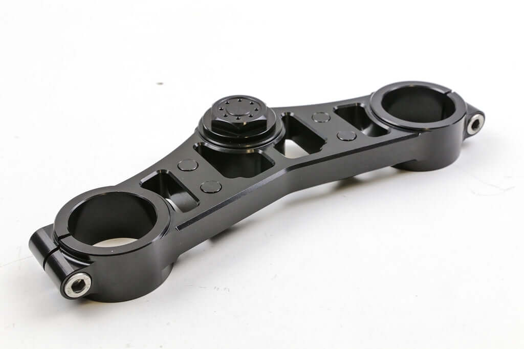 BMW R80R R100R Paralever 41mm triple clamp for clip-on handlebars with TÜV approval