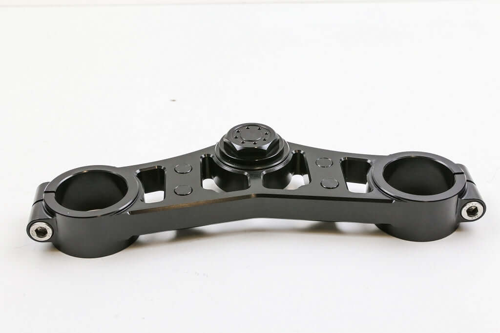 BMW R80R R100R Paralever 41mm triple clamp for clip-on handlebars with TÜV approval