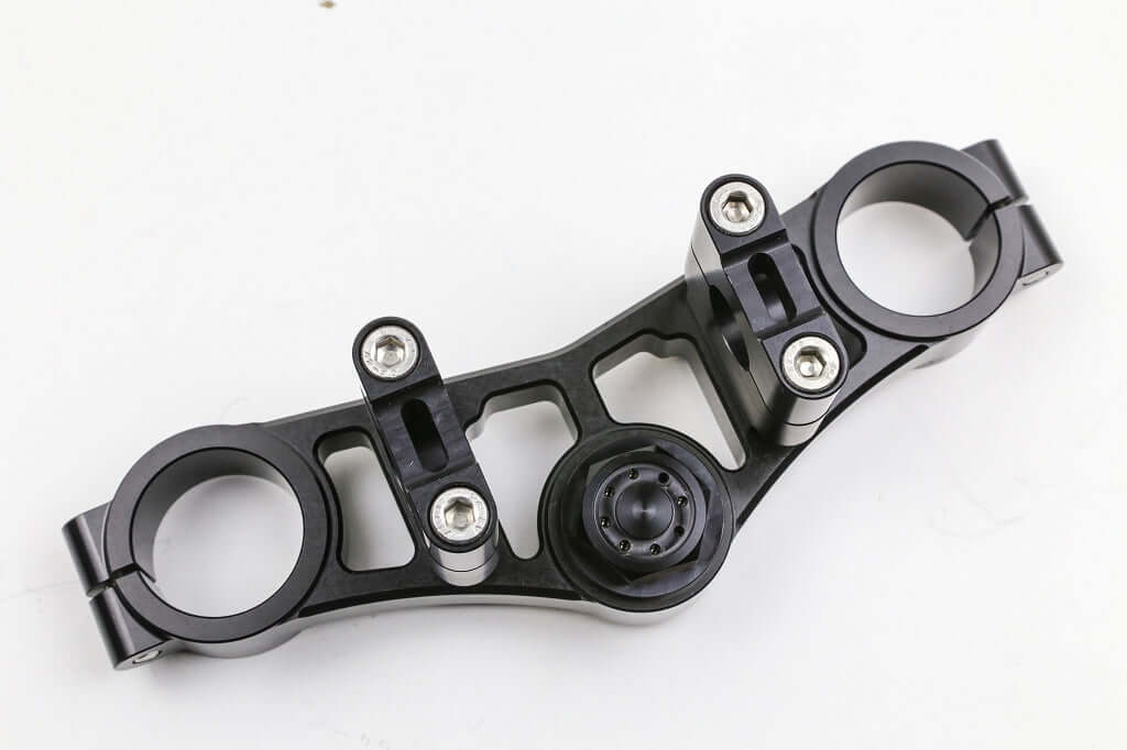 BMW R80R R100R Paralever triple clamp 41mm for tubular handlebars with TÜV approval