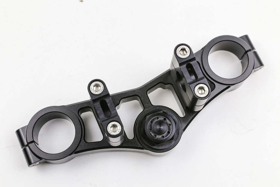 Piastra forcella BMW R80R R100R Paralever 41mm per manubrio tubolare con omologazione TÜV