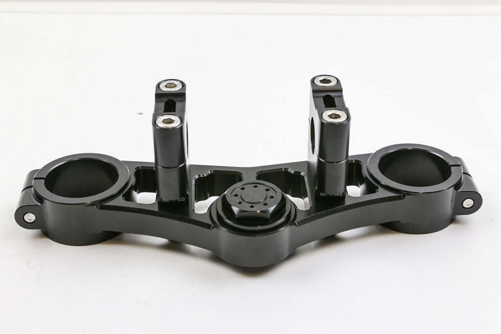 BMW R80R R100R Paralever triple clamp 41mm for tubular handlebars with TÜV approval