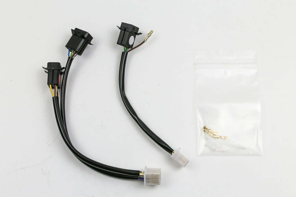 BMW R80 R100 RT Monolever adapter plug for original handlebar switches to SE wiring harness