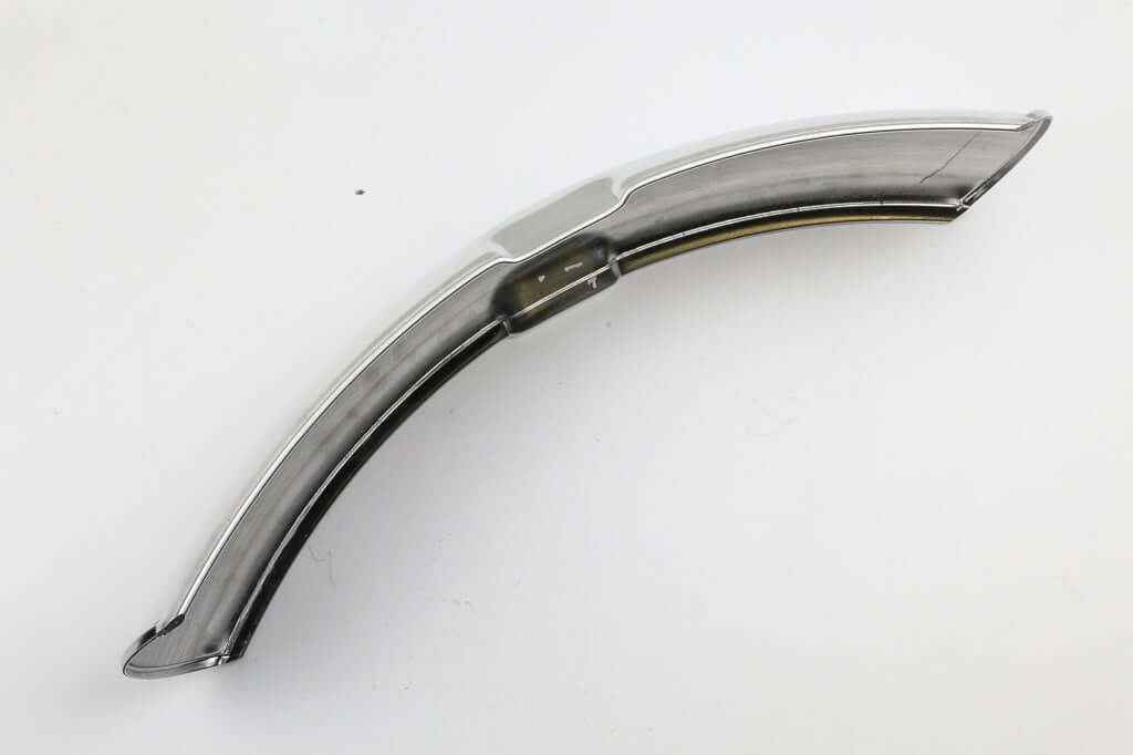 R9T Alu Frontfender, Montage unter Gabelstabi, Länge 500mm, Breite 114mm