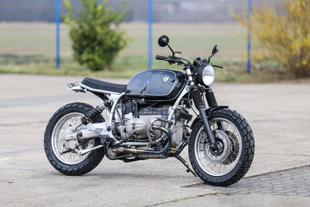 ダークブルーのBMW R100 R ロードスター（ショート）