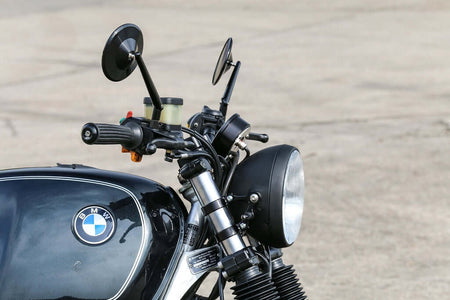 ダークブルーのBMW R100 R ロードスター（ショート）