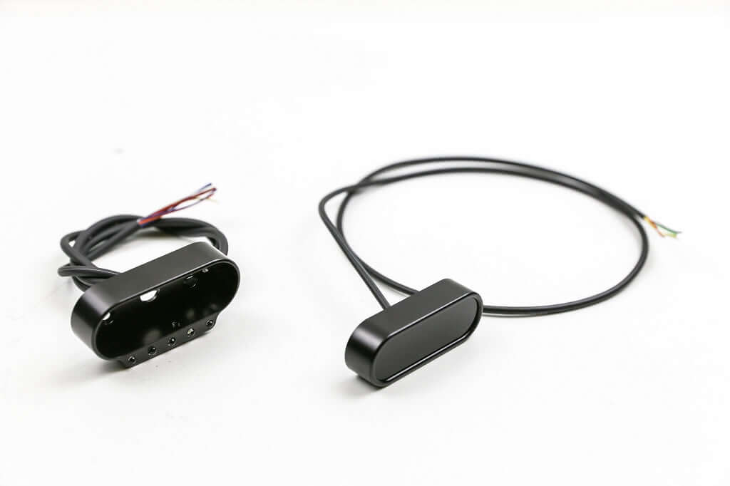 Motogadget motoscope mini combi frame housing with indicator lights