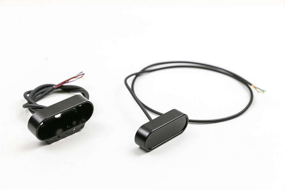 Boîtier de cadre Motogadget motoscope mini avec voyants lumineux