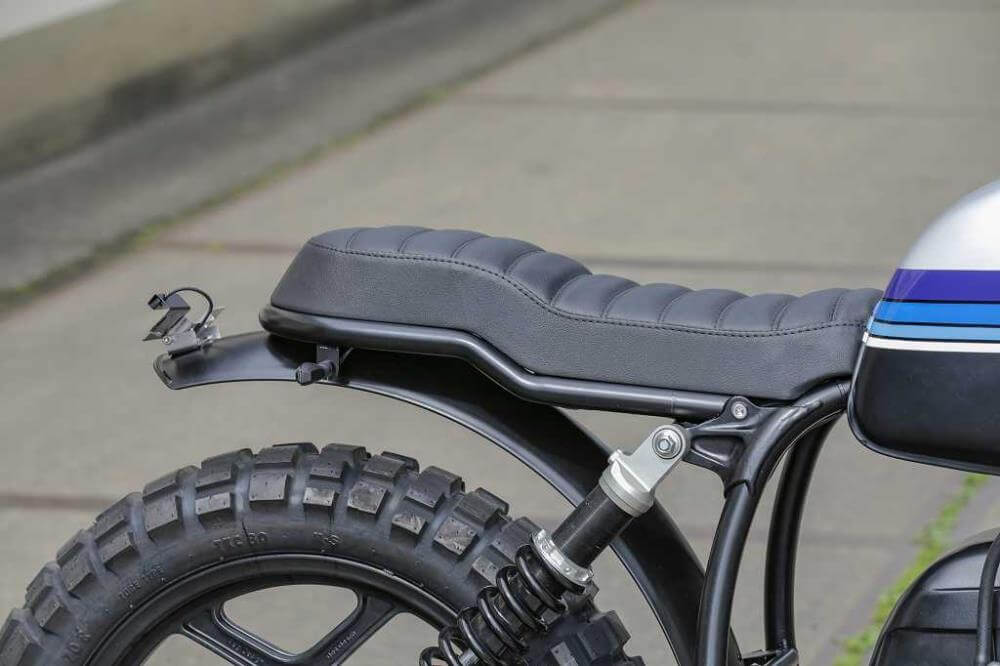 Telaio posteriore BMW R65 R80 R100 Monolever, versione corta monoposto, autoportante, con omologazione TÜV