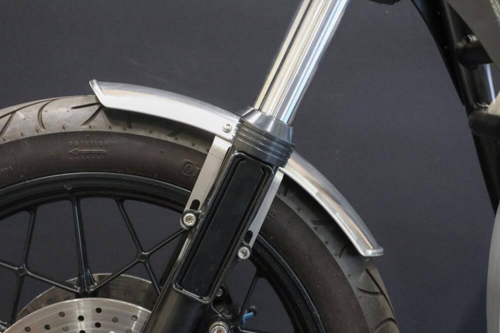 BMW R80 R100 Twinshock Fender Kit schwarz, niedrige Ausführung