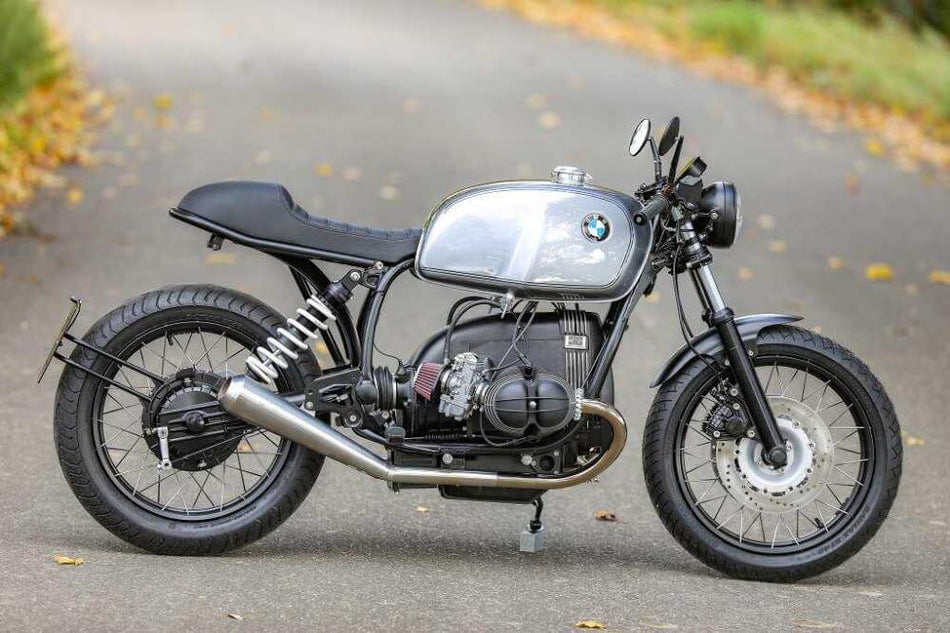 Cafe Racer Beispielkonfiguration ✚ Speichenräder✔ Motorpaket schwarz✔ Offene Filter✔ 2-2 Auspuff✔ Anlasserhaube✔