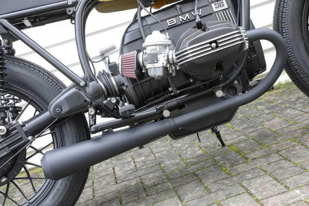 BMW R75 R80 R90 R100 Twinshock 2-2 Bobber Komplettanlage mit ABE