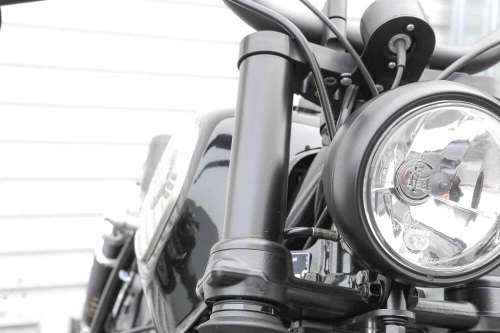 BMW R80 R100 Twinshock aluminum fork covers 36mm