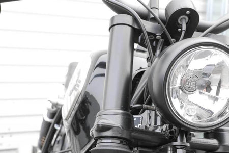 BMW R80 R100 Twinshock aluminum fork covers 36mm