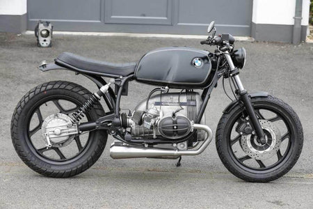BMW R80 R100 Monolever Bobber Short 2-2 Komplettanlage mit ABE