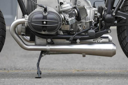 BMW R80 R100 Monolever Bobber Short 2-2 Komplettanlage mit ABE