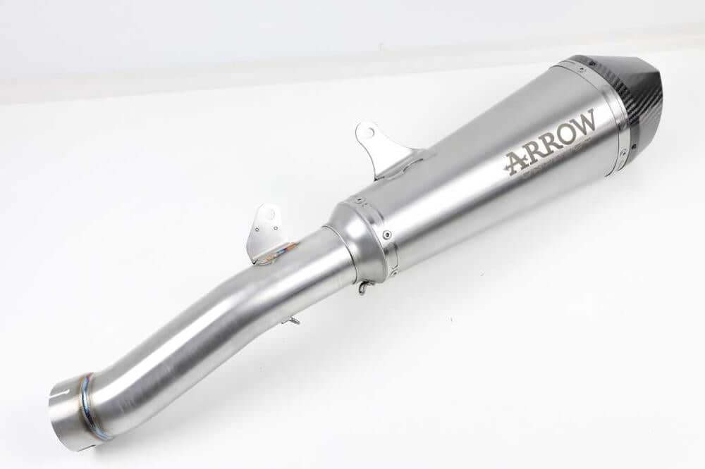 Scarico Arrow X-Kone Slip-on per BMW R nineT 14-20, montaggio basso con omologazione ABE