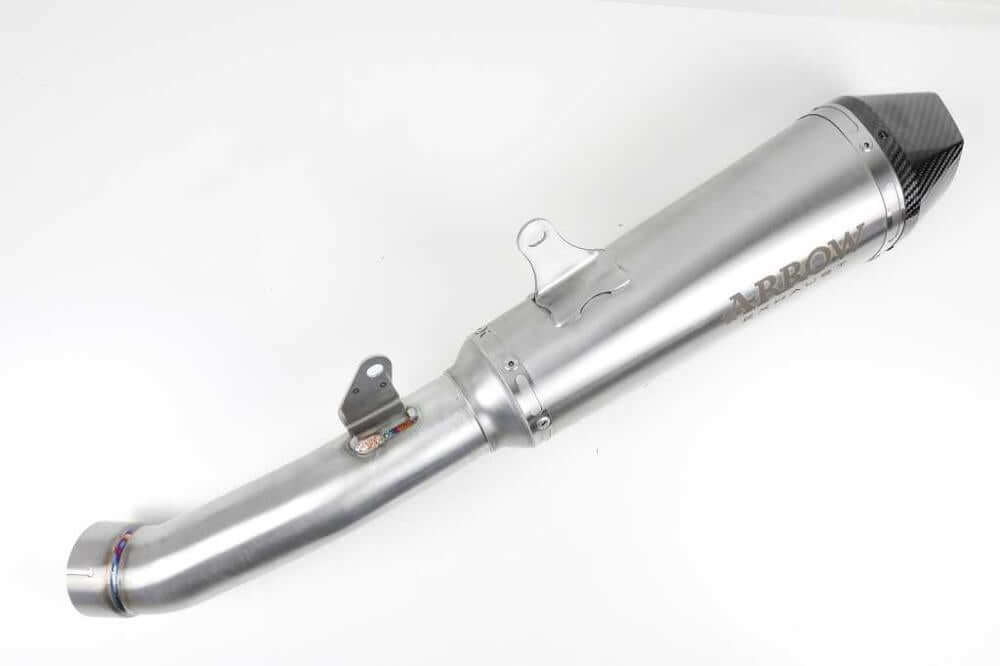 Scarico Arrow X-Kone Slip-on per BMW R nineT 14-20, montaggio basso con omologazione ABE