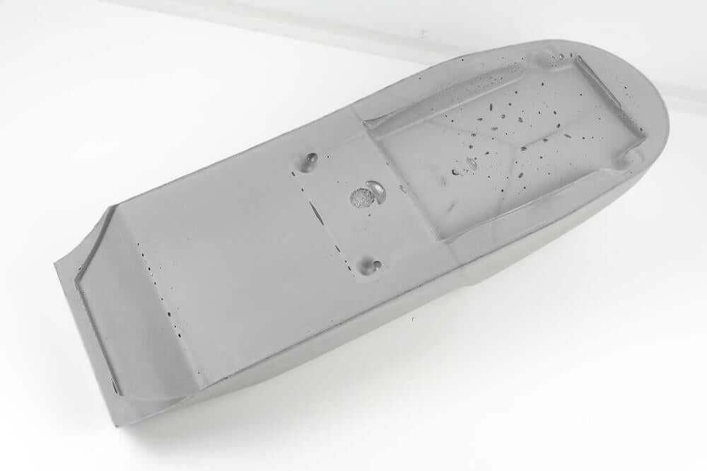 Cafe racer seat foam, pre-milled for SE seat base plate 600mm