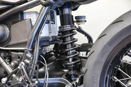 Öhlins STX46 Black Line, length 374mm +10/-2, adjustable rebound and spring preload