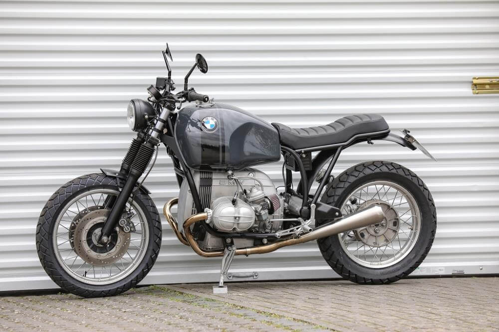 BMW R80R R100R Paralever Heckumbau-Kit Stufe Scrambl/Roads. 2-Pers. mit TÜV