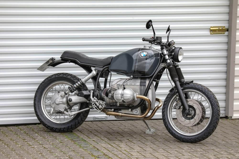 BMW R80R R100R Paralever Heckumbau-Kit Stufe Scrambl/Roads. 2-Pers. mit TÜV