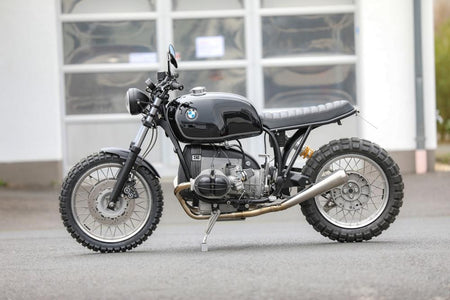 Impianto di scarico 2-1 Paralever per BMW R80R R100R /GS con omologazione ABE