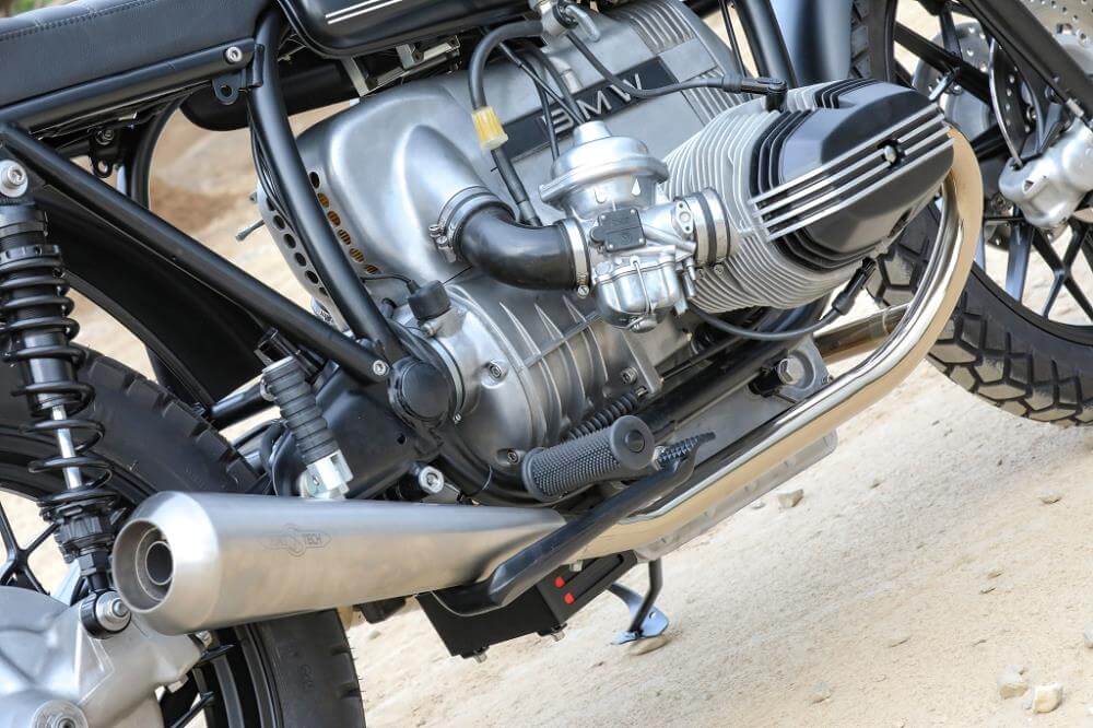 BMW R75 R80 R90 R100 twin-shock 2-2 complete exhaust system with ABE