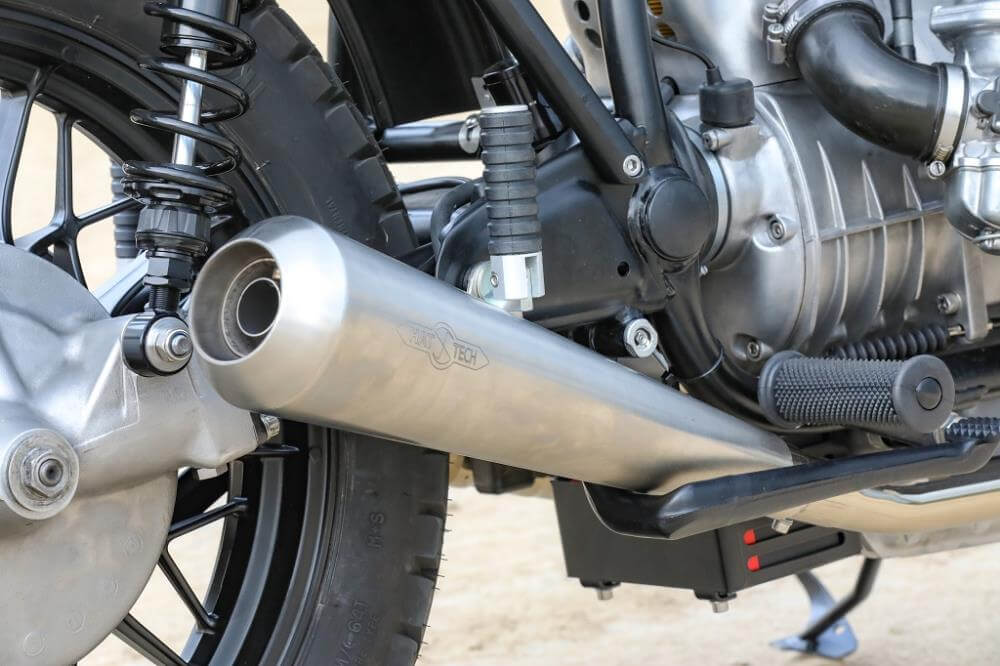 BMW R75 R80 R90 R100 twin-shock 2-2 complete exhaust system with ABE