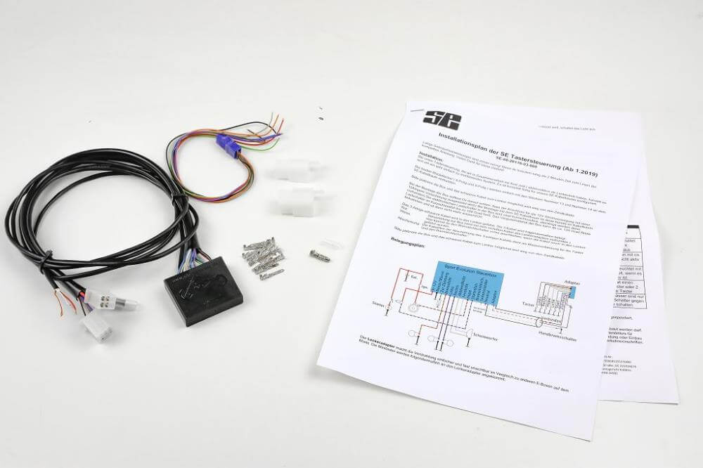 Tastersteuerung SE fertig konf. inkl. Lenkeradapter