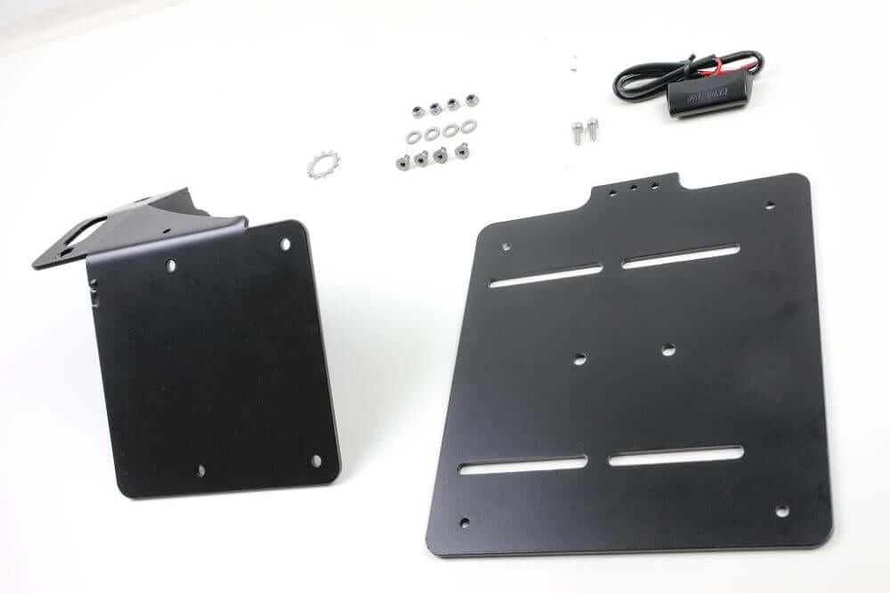 Portatarga laterale per BMW R80R R100R Paralever