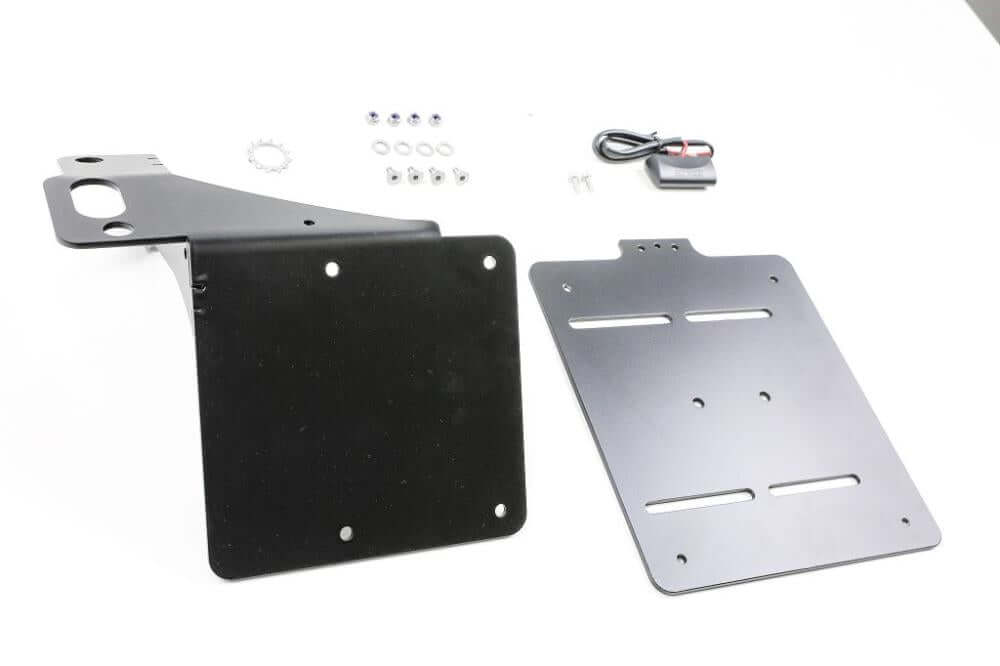 Portatarga laterale per BMW R80R R100R Paralever