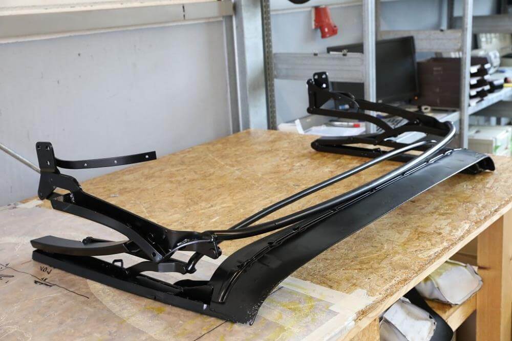 Convertible top installation and custom manufacturing