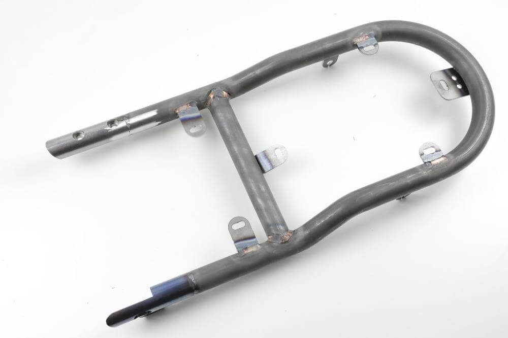 Telaietto posteriore BMW R80R R100R Paralever con gradino, monoposto autoportante, con omologazione TÜV