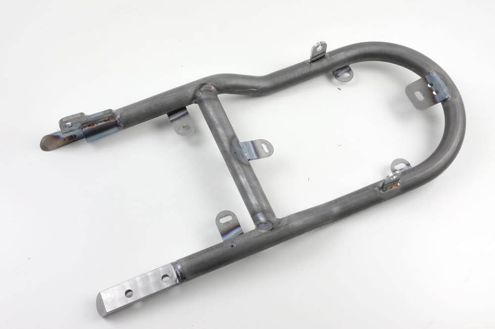 Telaietto posteriore BMW R80R R100R Paralever con gradino, monoposto autoportante, con omologazione TÜV